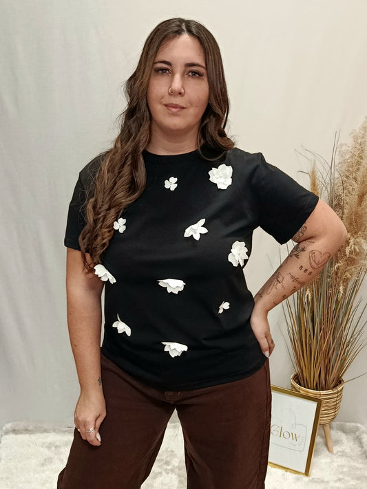 T-SHIRT FLORES AGAPE