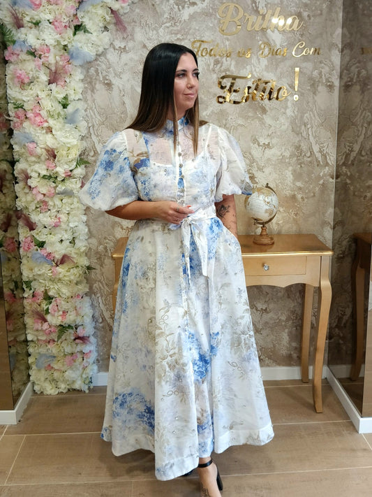 VESTIDO FLORAL 2-EM-1