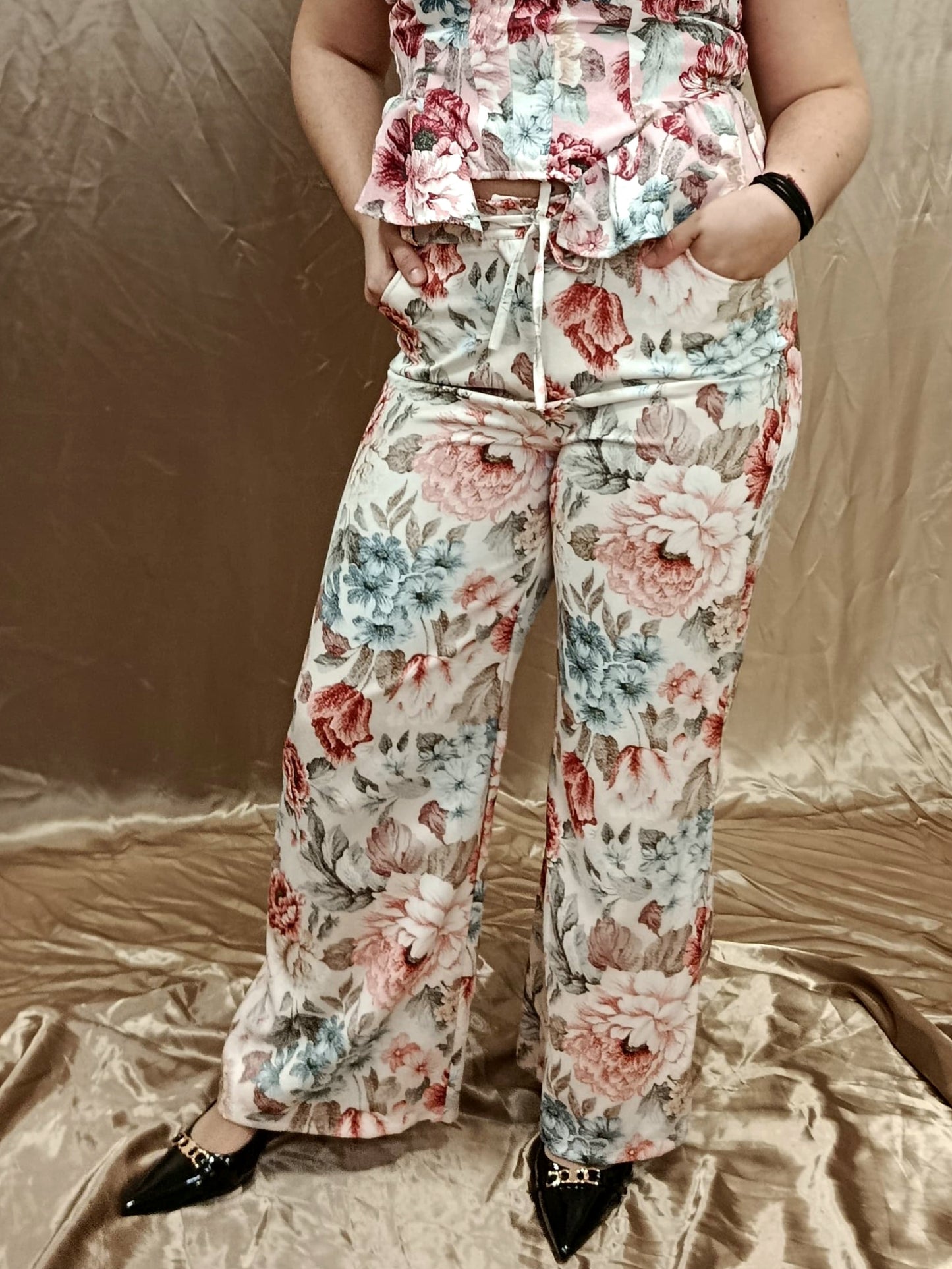 CALÇA FLORAL