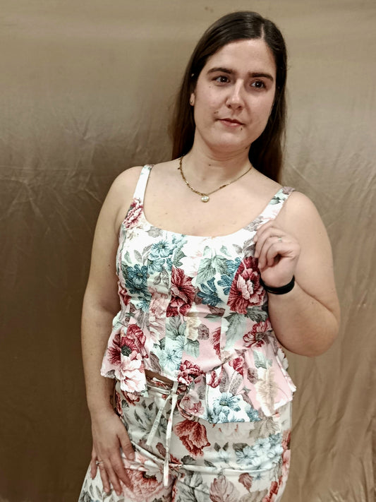 TOP CROP FLORAL